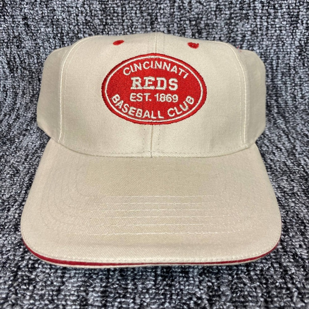 VTG Cincinnati Reds Baseball Club Fox Sports Net FSN Snapback Hat Cap BD&A